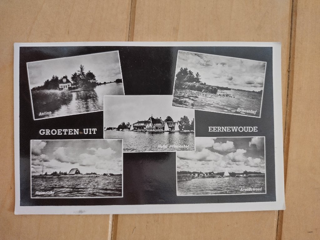 groeten uit eernewoude, Ophalen of Verzenden, 1940 tot 1960, Gelopen, Friesland
