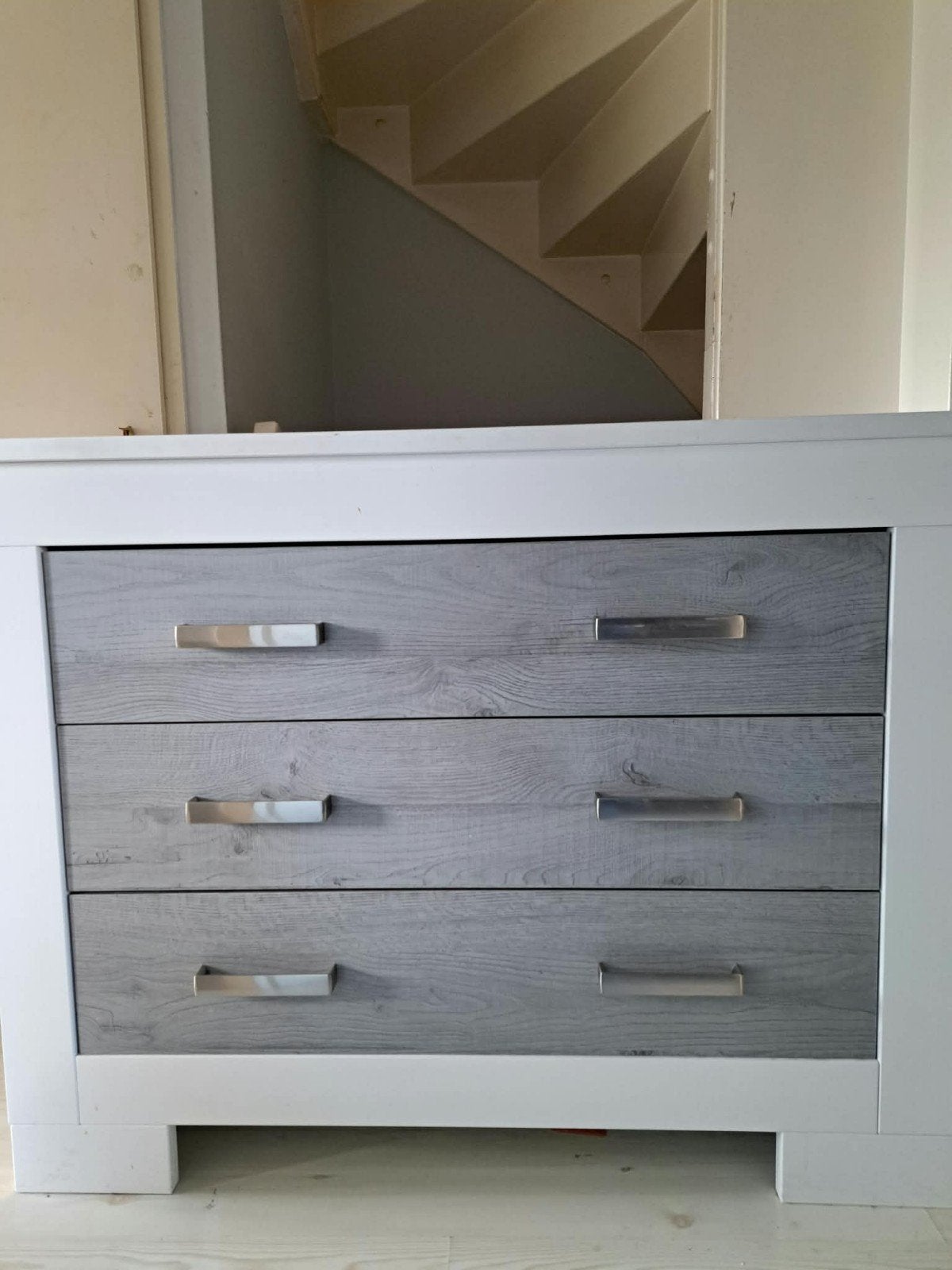 TWF comode en kledingkast., Ophalen, Gebruikt, 100 tot 150 cm, Met lade(s)
