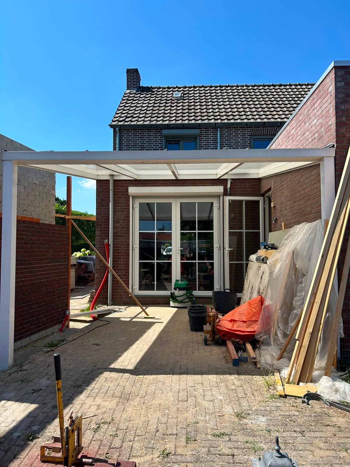 Overkapping/ serre te koop, Ophalen, Gebruikt, Serre