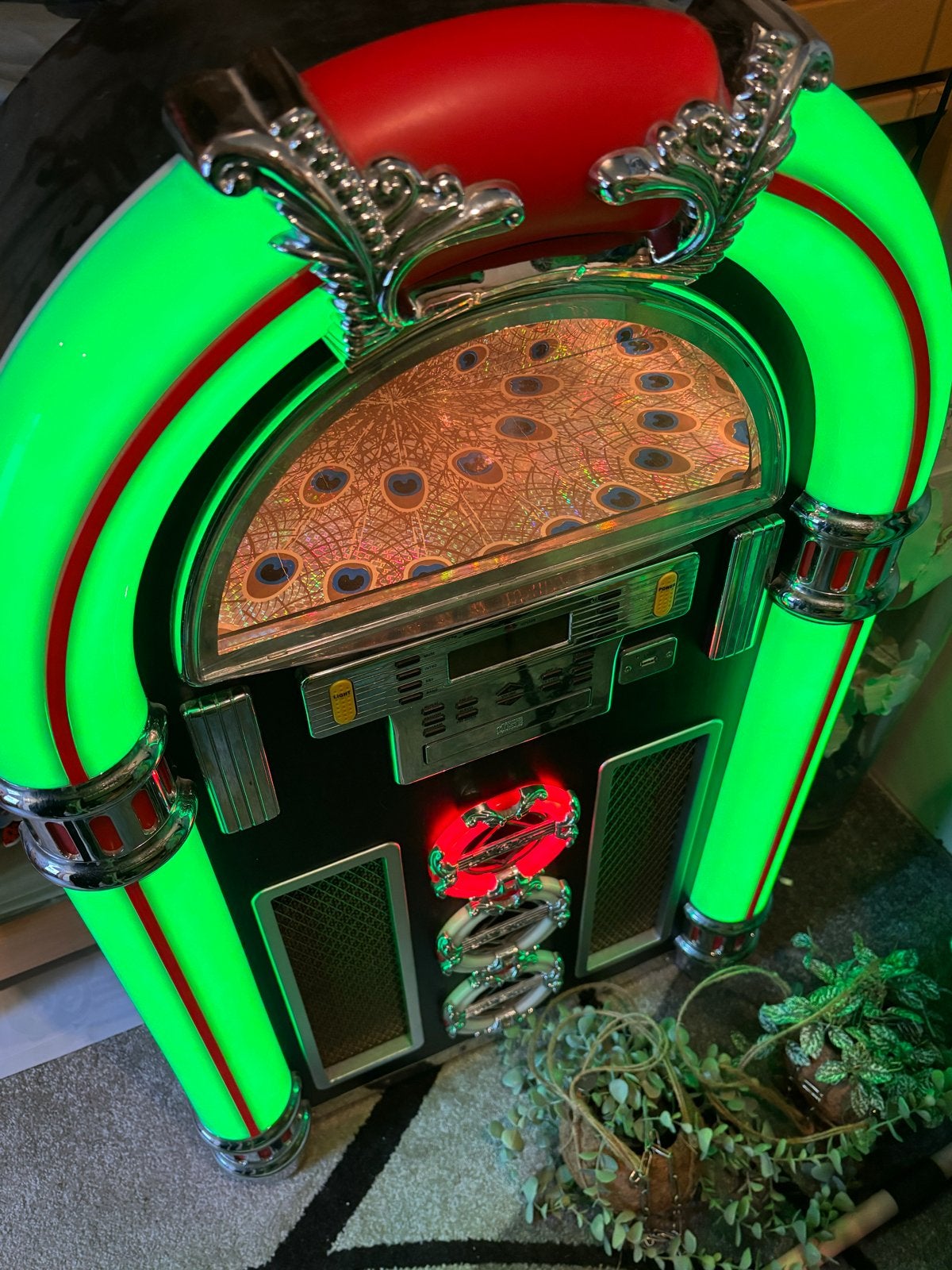 Jukebox met LED verlichting en moderne functies, Ophalen, Zo goed als nieuw, 1970 tot heden, Overige merken