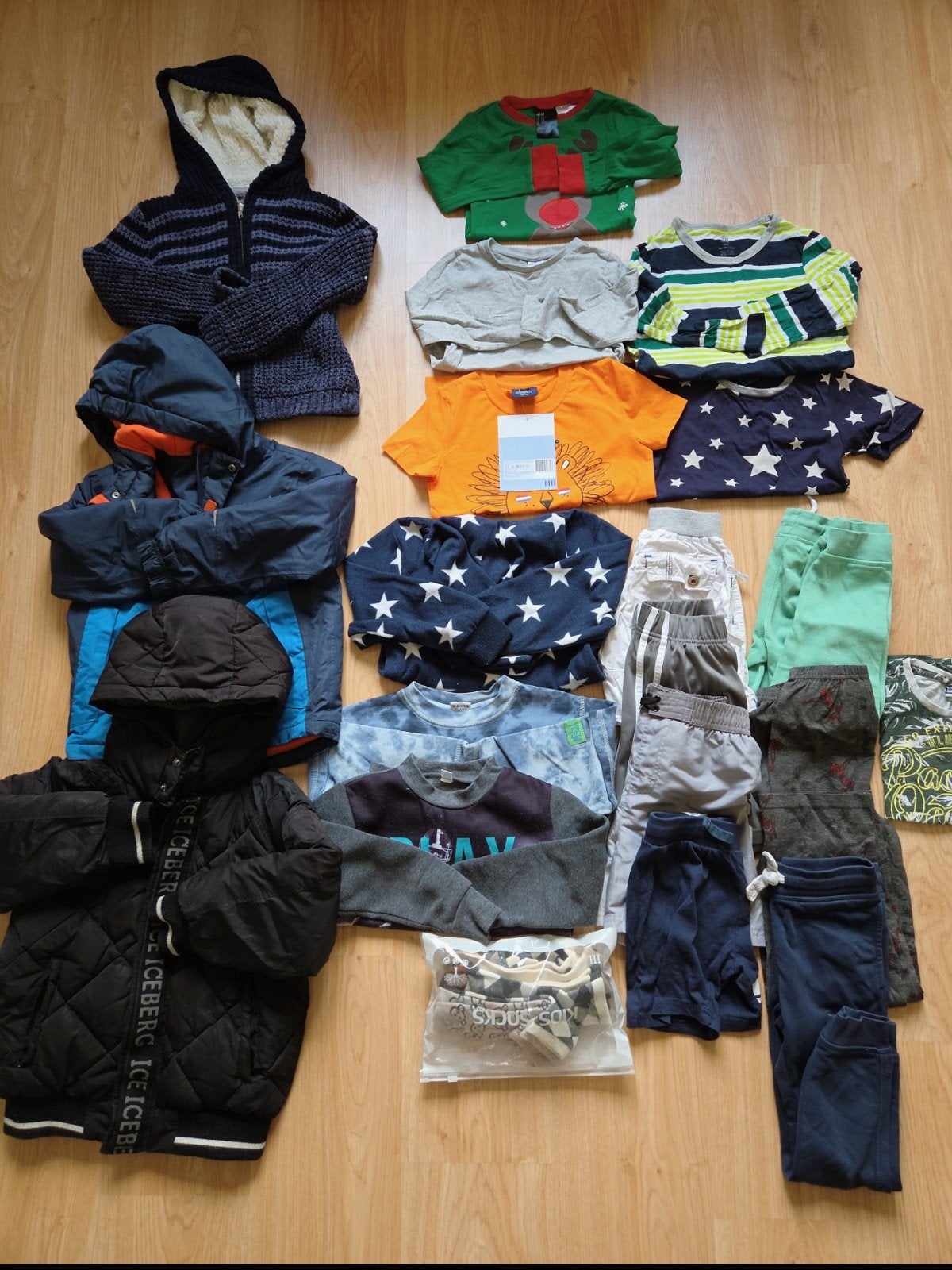 Jongen winterkleding partij  maat 110 116, Ophalen of Verzenden, Gebruikt, Iceberg, Jongen