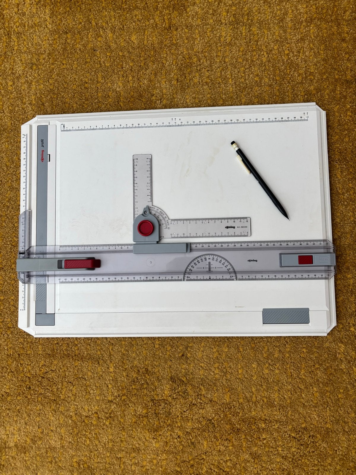 Rotring Profil A3 tekenbord voor perfecte tekeningen, Ophalen of Verzenden, Zo goed als nieuw
