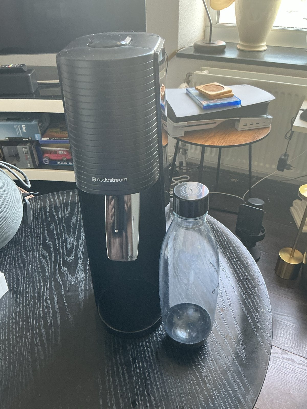 Sodastream bruiswatermachine met fles, Witgoed en Apparatuur, Ophalen, Zo goed als nieuw