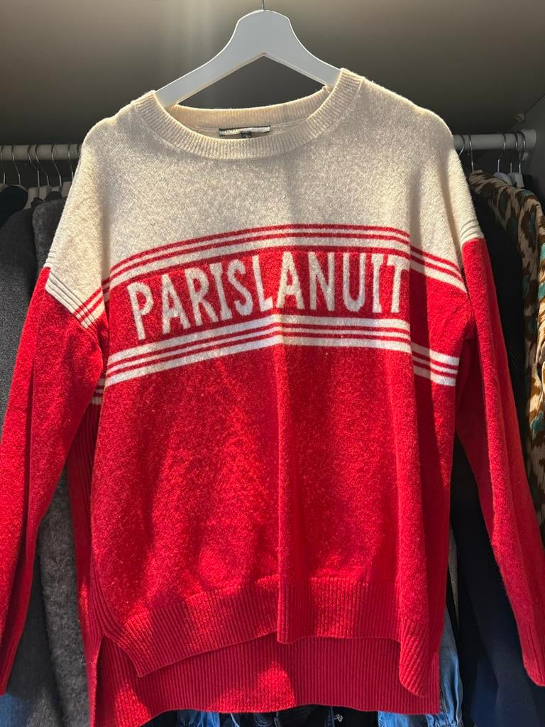 Maje trui 'PARISLANUIT' - Nieuw met kaartjes - Maat 1, Ophalen of Verzenden, Nieuw, Maat 34 (XS) of kleiner, Rood