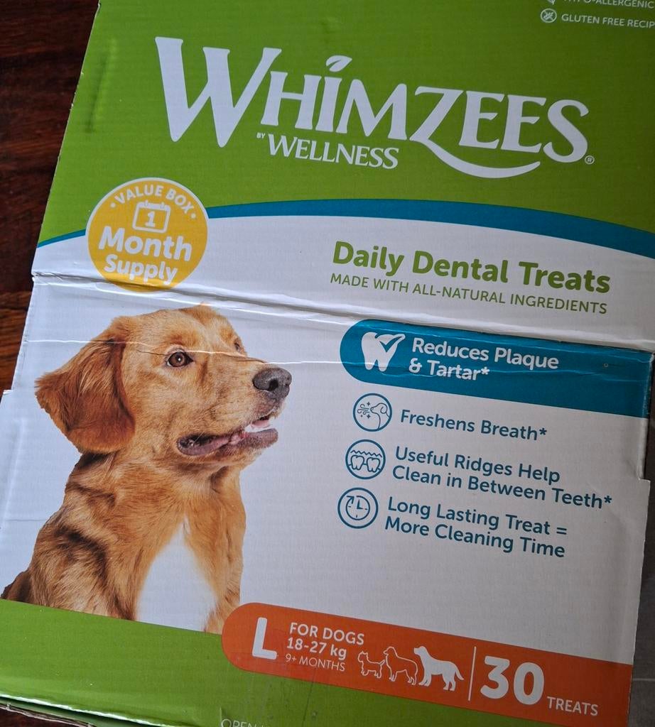 Whimzees-maat L voor Grote hond, Ophalen, Hond