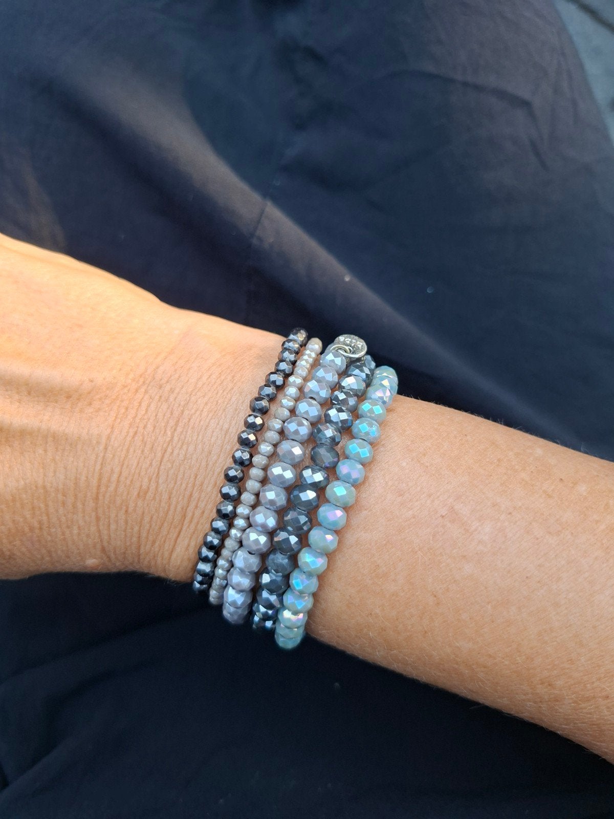 Biba kralenarmbandjes glans 3 euro pst nieuw, Overige kleuren, Verzenden, Kunststof of Plastic, Nieuw