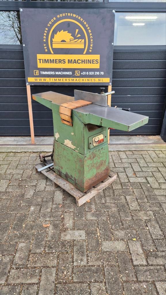 Vlakbank met langgatboor 250mm breed werkt goed, Ophalen