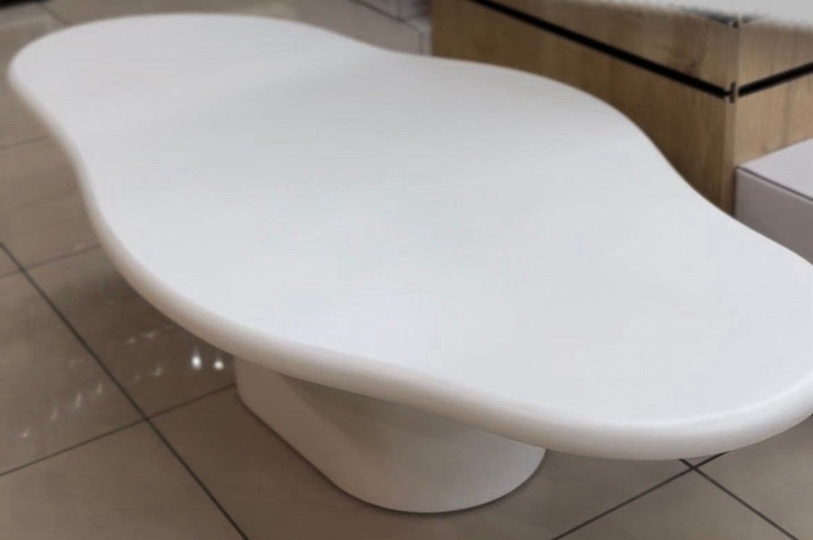 Salontafel amy organische-japandi, Huis en Inrichting, 100 tot 150 cm, Nieuw, Overige vormen, 5 – 50