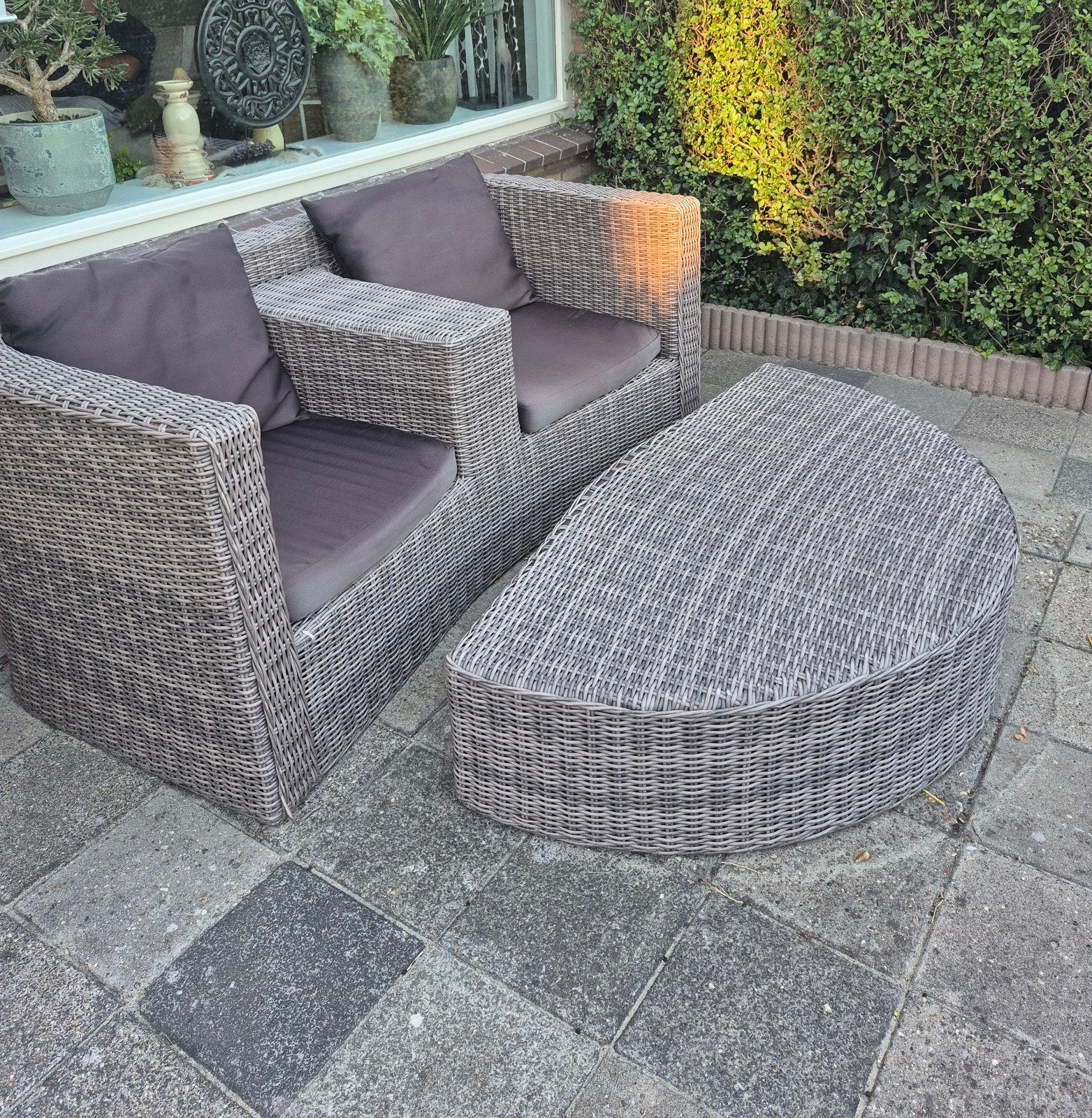tuinmeubel, Ophalen, Gebruikt, Loungeset