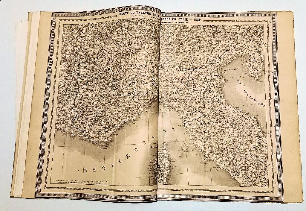Atlas pour .. l'histoire militaire de la France - 19 Kaarten, Ophalen of Verzenden