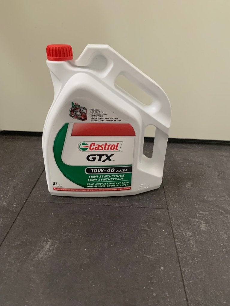 Motorolie Castrol GTX 10 W40, Ophalen