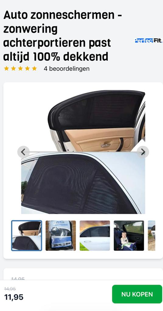 20 stuks zonnescherm auto vakantie, Auto diversen, Auto-accessoires, Nieuw, Ophalen of Verzenden