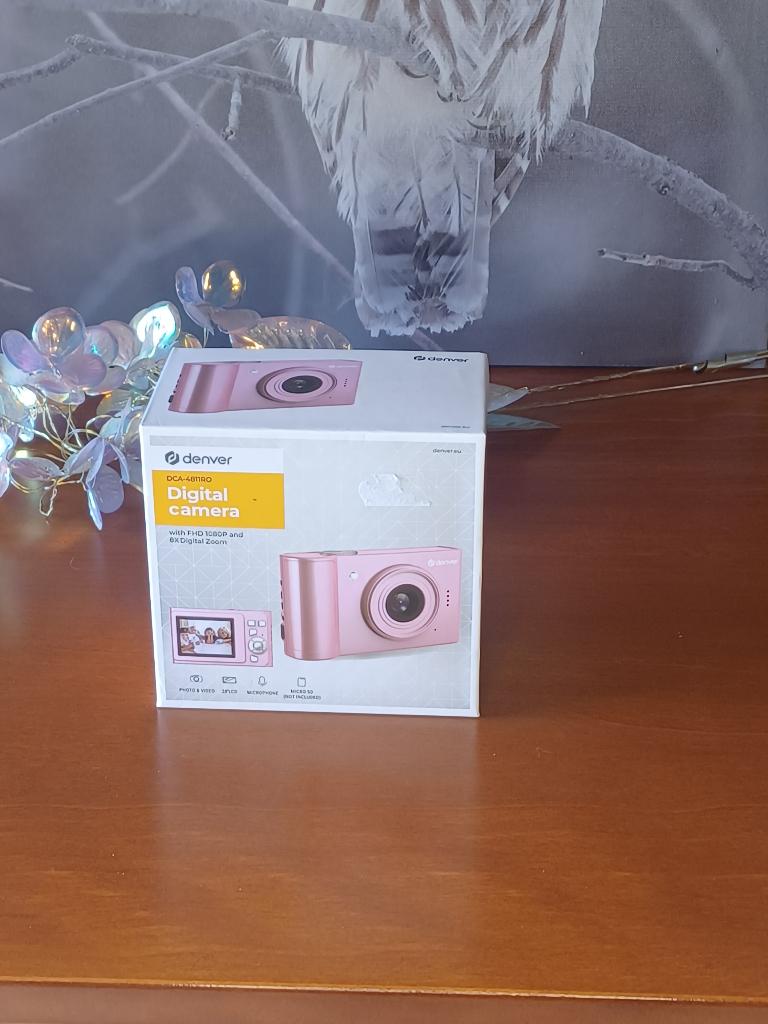 NIEUW IN DOOS: Denver DCA-4811RO Digitale Camera (Roze), Compact, Nieuw, Ophalen of Verzenden, Overige Merken