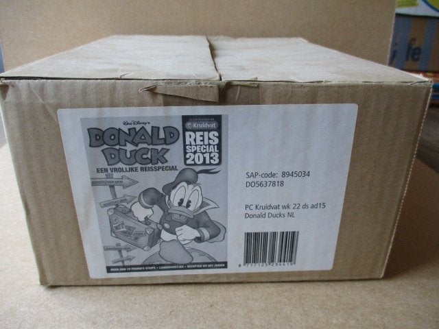 adv10150 donald duck doosje, Verzamelen, Ophalen, Donald Duck, Gebruikt, Overige typen