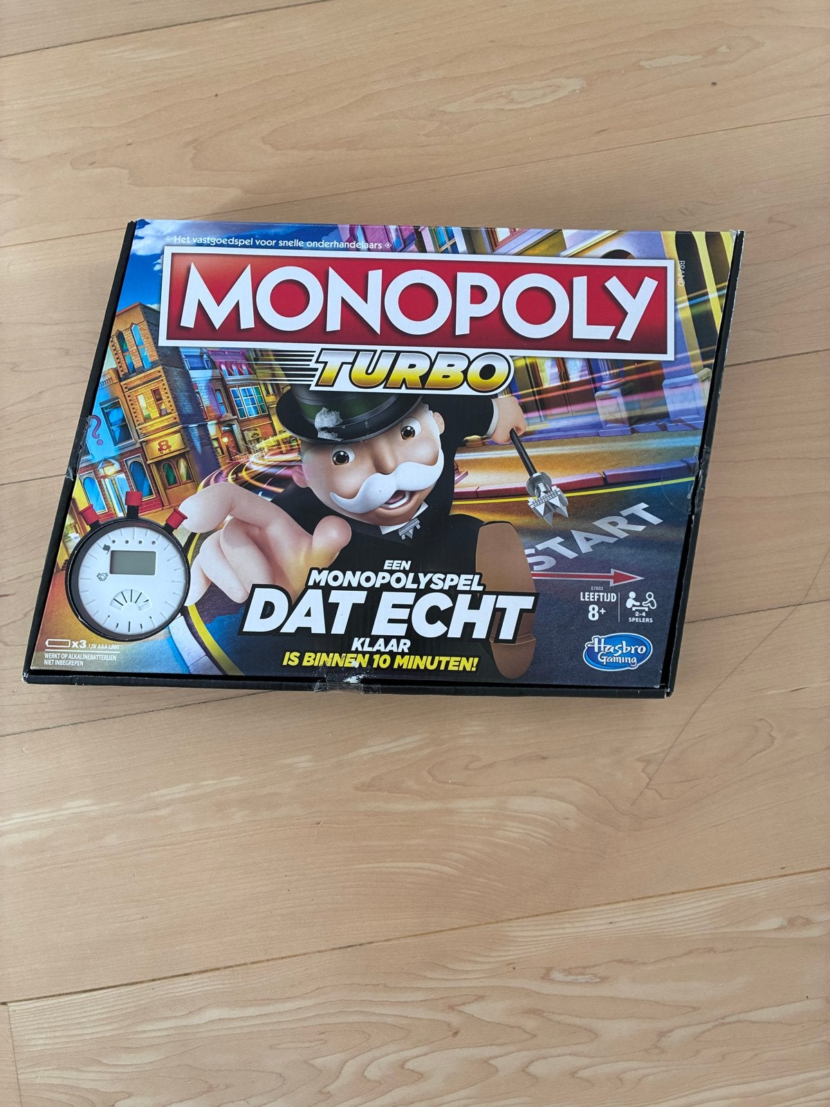 Monopoly Turbo - Zo goed als nieuw!, Hobby en Vrije tijd, Gezelschapsspellen | Bordspellen, Ophalen of Verzenden, Zo goed als nieuw
