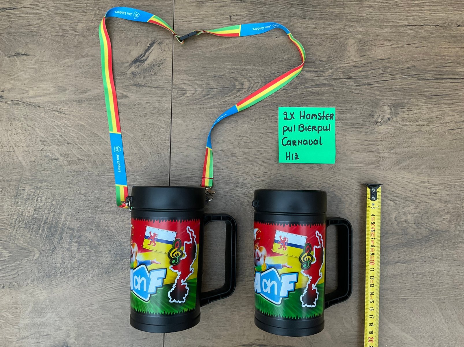 2 nieuwe zgan Albert Heijn Hamster bierpullen kunststof, Verzamelen, Albert Heijn, Ophalen