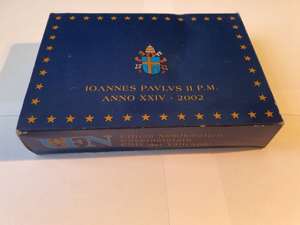 Euro muntset Vaticaanstad 2002, Ophalen of Verzenden, Vaticaanstad, Overige waardes, Setje