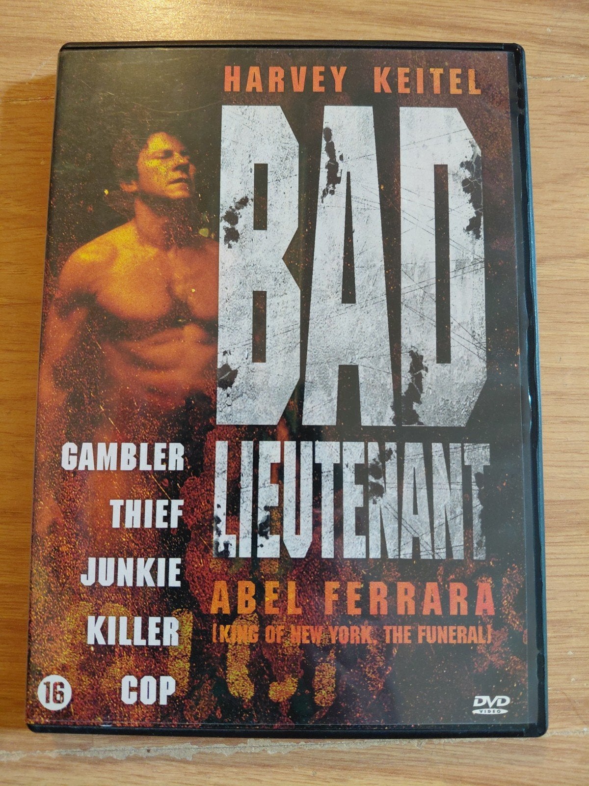 Harvey Keitel = BAD LIEUTENANT, Alle leeftijden, Ophalen of Verzenden, Zo goed als nieuw