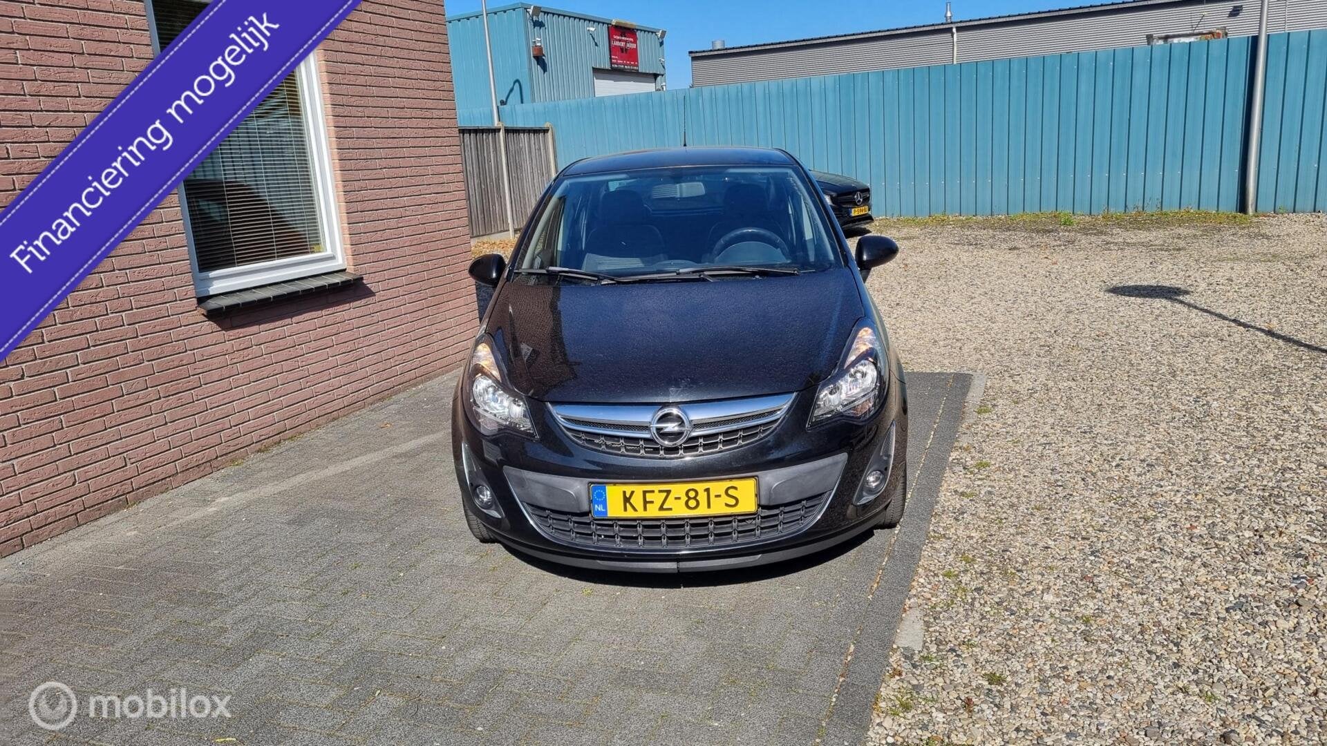 Opel Corsa 1.4-16V Cosmo 5drs , airco , sportvelgen, Auto's, Opel, Voorwielaandrijving, Euro 5, Gebruikt, Zwart