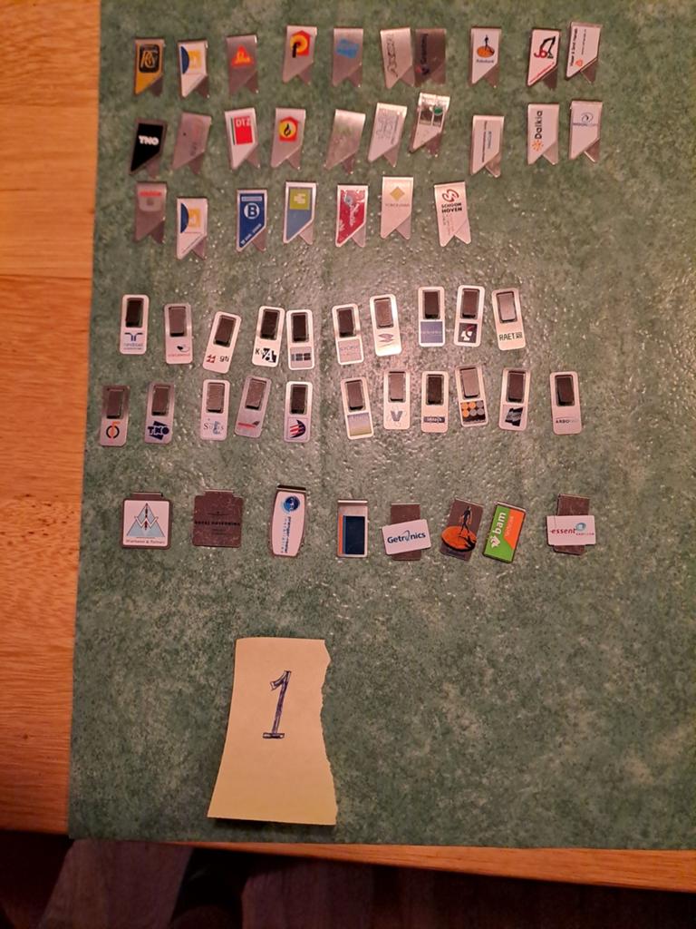 Reclame paperclips 1, Ophalen of Verzenden, Zo goed als nieuw
