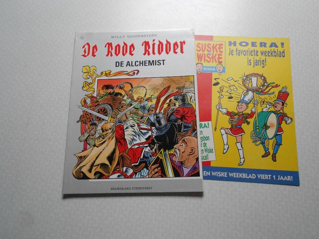 Rode ridder 144 De alchemist 1992 1 ste druk., Willy Vandersteen, Eén stripboek, Nieuw, Ophalen of Verzenden
