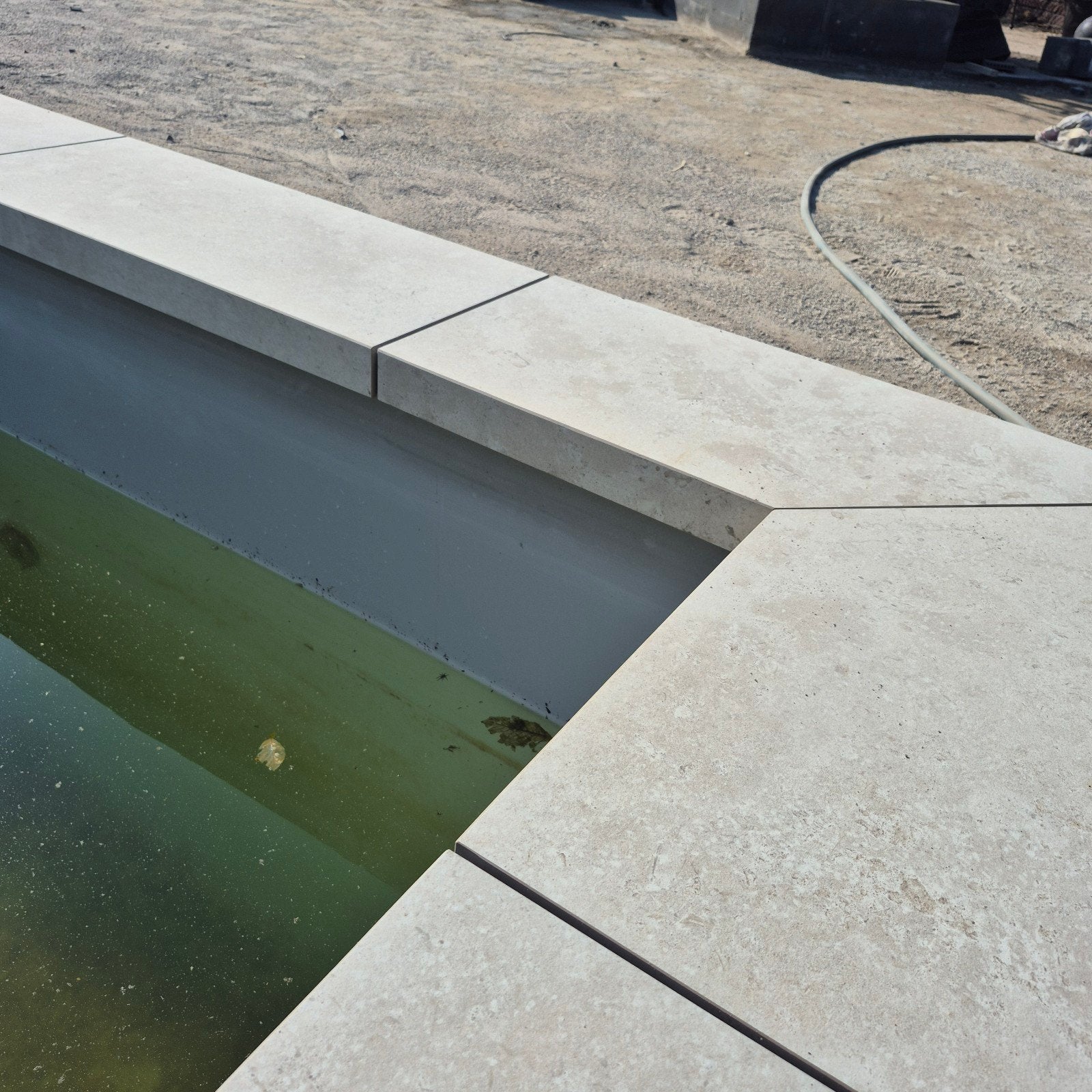Geoceramica zwembadrand/vijverrand tegels 80x35x4 nieuw!, Ophalen, Nieuw, Keramiek, Overige typen