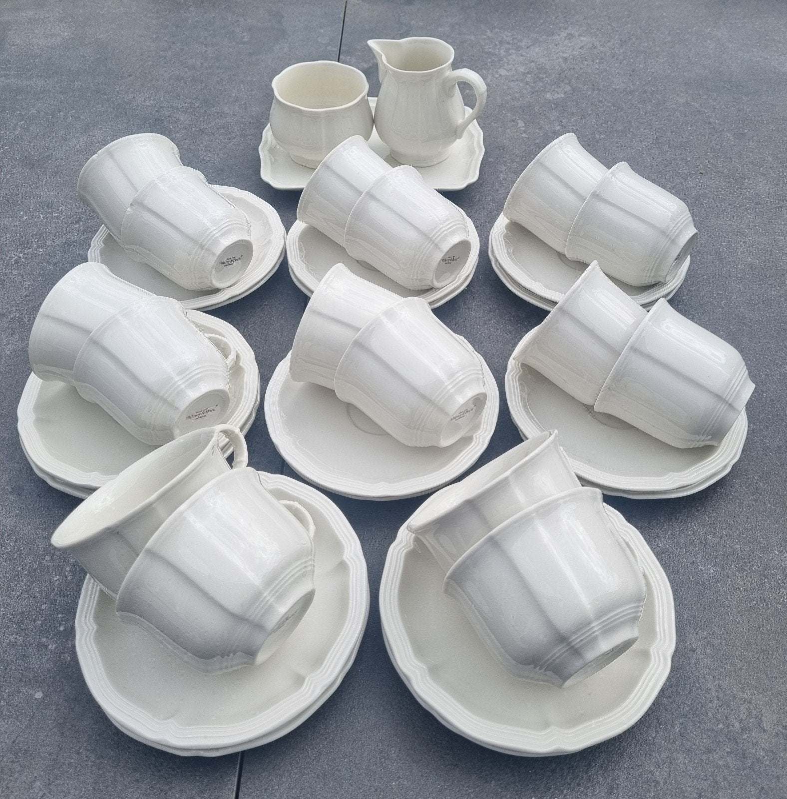 Villeroy & Boch Manoir koffie- en theeservies, Huis en Inrichting, Keuken | Keukenbenodigdheden, Zo goed als nieuw, Overige typen