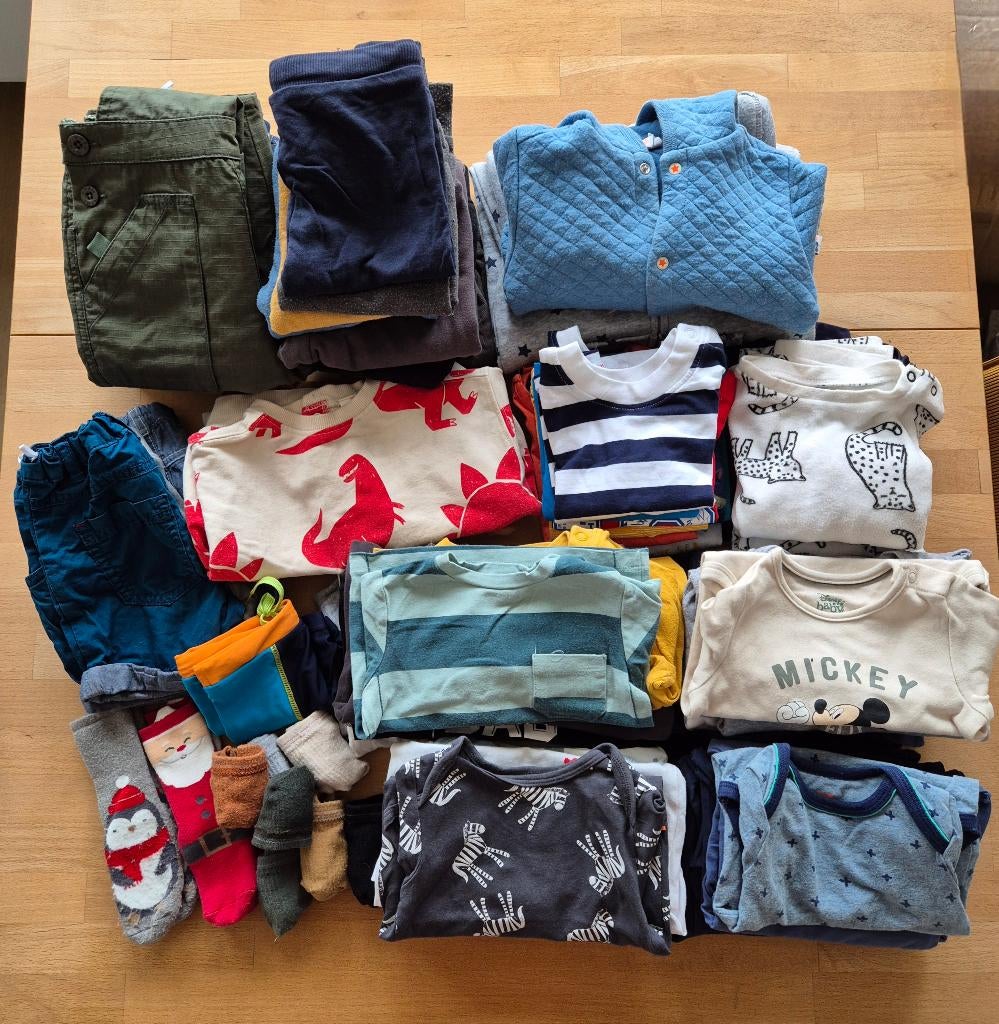 Kledingpakket maat 74, Ophalen, Gebruikt, Maat 74