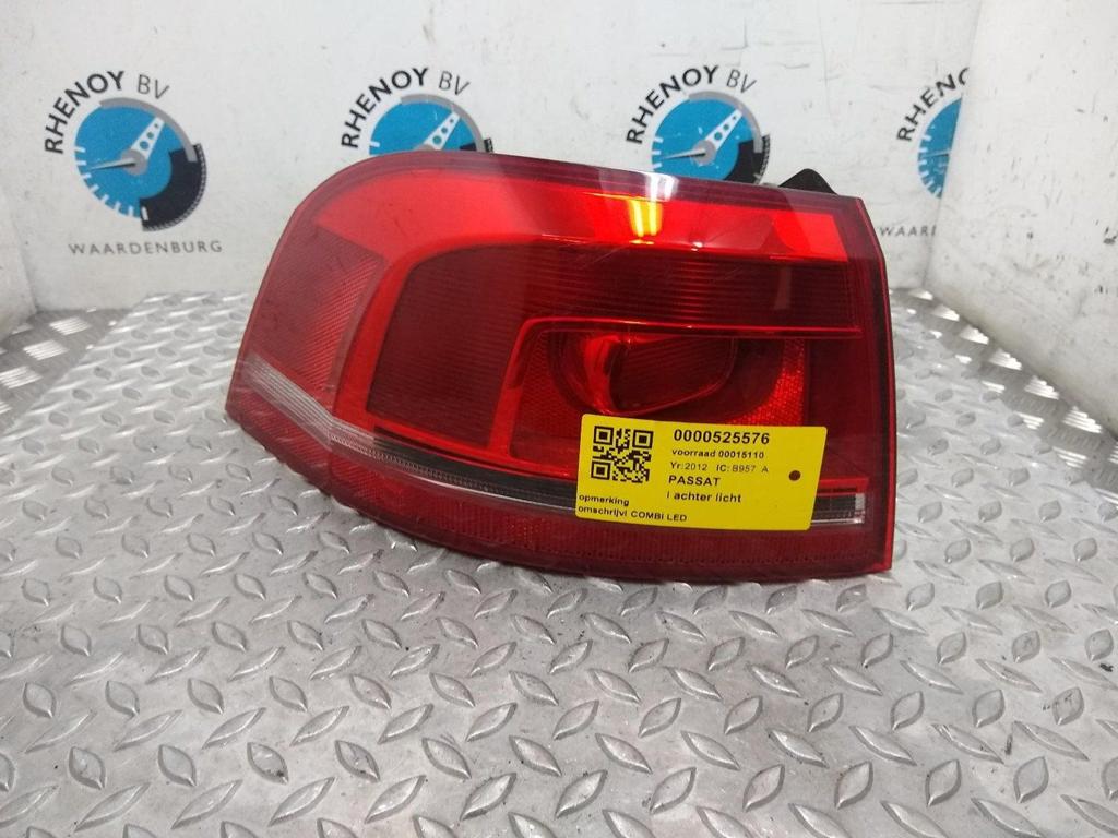 VOLKSWAGEN PASSAT 1.8 TSI Highline  ACHTERLICHT L 2012, Ophalen of Verzenden, Gebruikt, Stiba lid