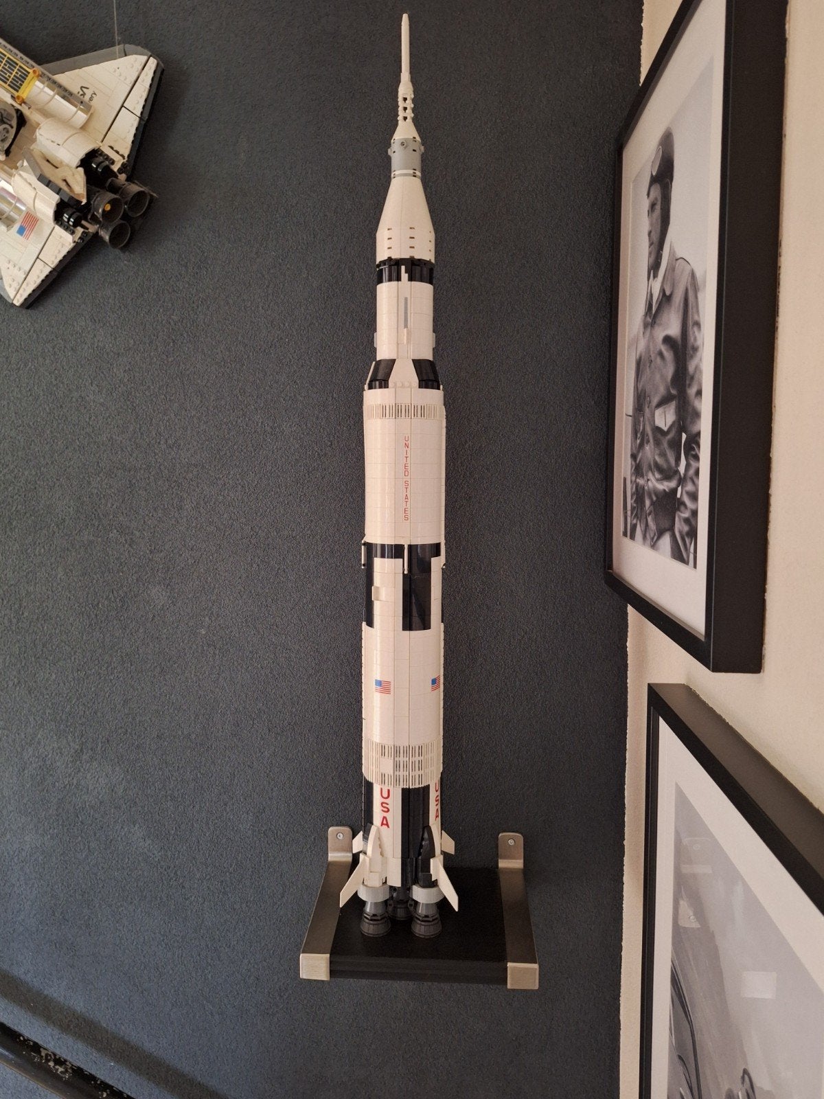 LEGO NASA Apollo Saturn V raket - Zo goed als nieuw, Ophalen of Verzenden, Zo goed als nieuw, Overige merken