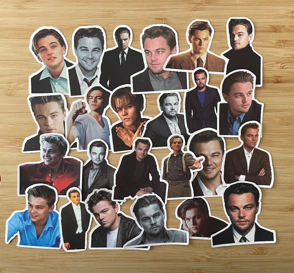 Leonardo DiCaprio stickers, Verzenden, Nieuw, Meerdere stickers
