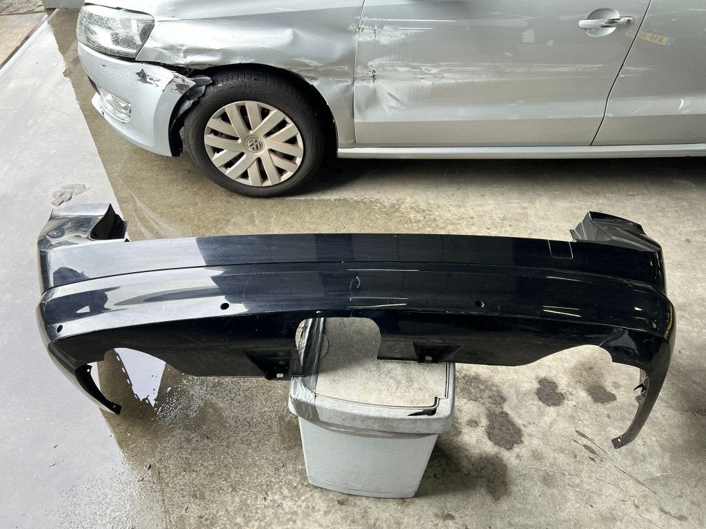 achterbumper v70 pdc 30678655 2007-2013 zwart, Gebruikt, Volvo, Bumper, Info@volvo.com