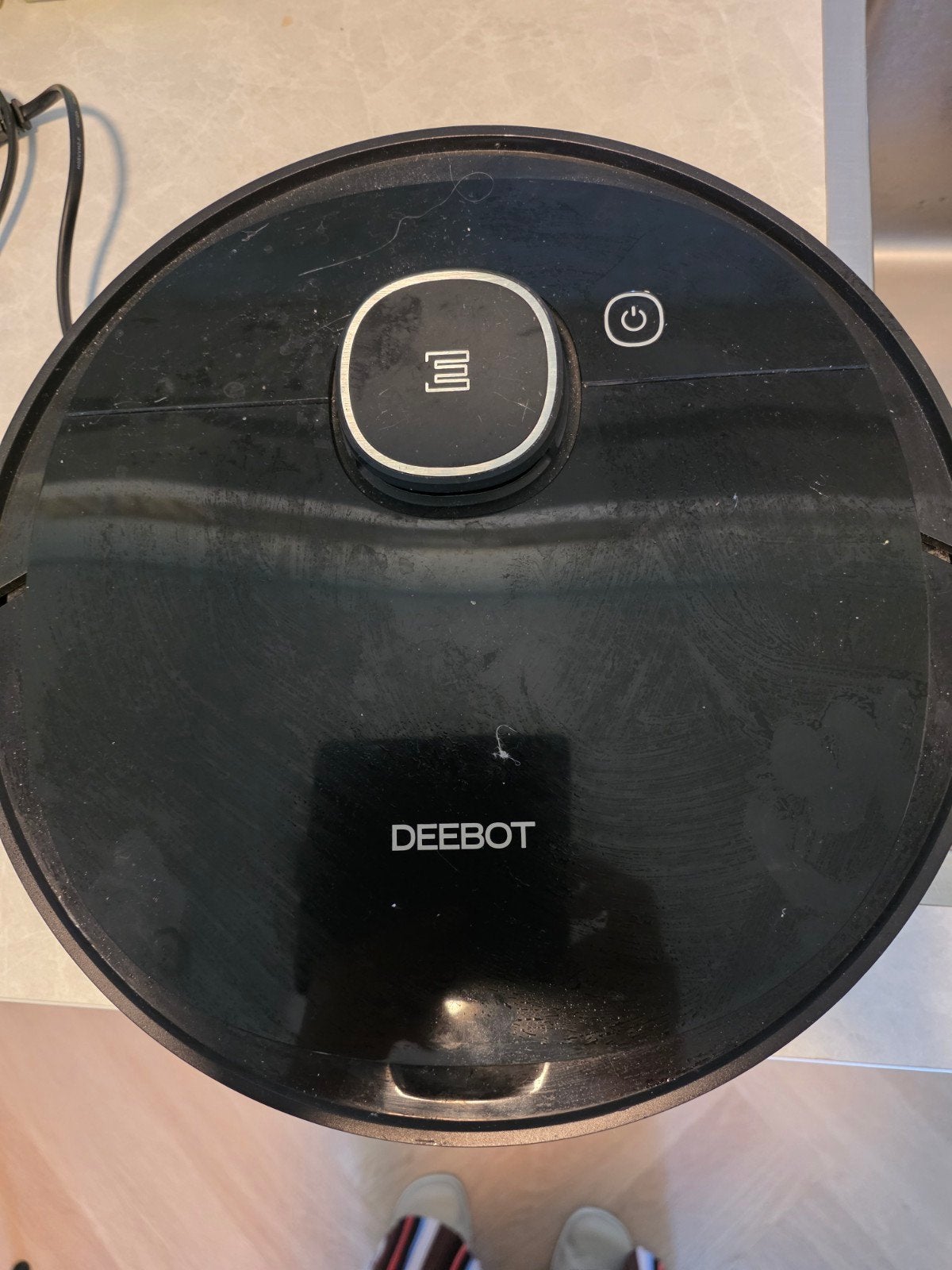 ECOVACS Home stofzuiger, Ophalen, Zo goed als nieuw, Bedienbaar via app, Ecovacs