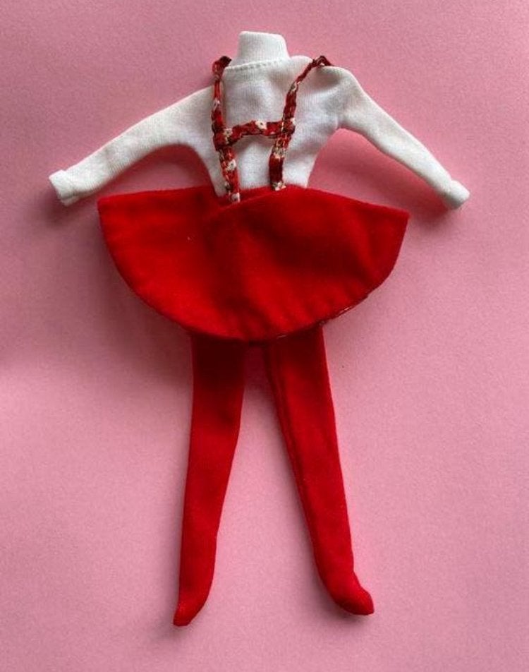 Vintage Barbie Skipper 1965 Skating Fun label Mattel, Verzenden, Barbie