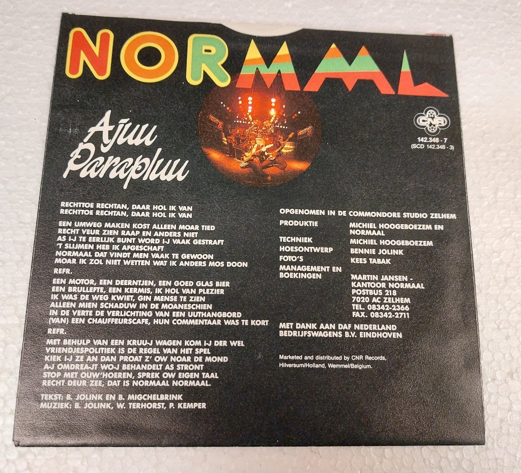 Normaal VINYL SINGLE Rechttoe Rechtan NIEUW 1989, 7 inch, Nieuw in verpakking, Nederlandstalig, Fotohoes