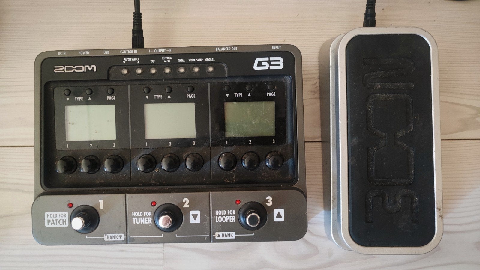 Zoom G3 Multi-effect Gitaarprocessor met expressiepedaal, Muziek en Instrumenten, Effecten, Ophalen of Verzenden, Gebruikt, Delay of Echo