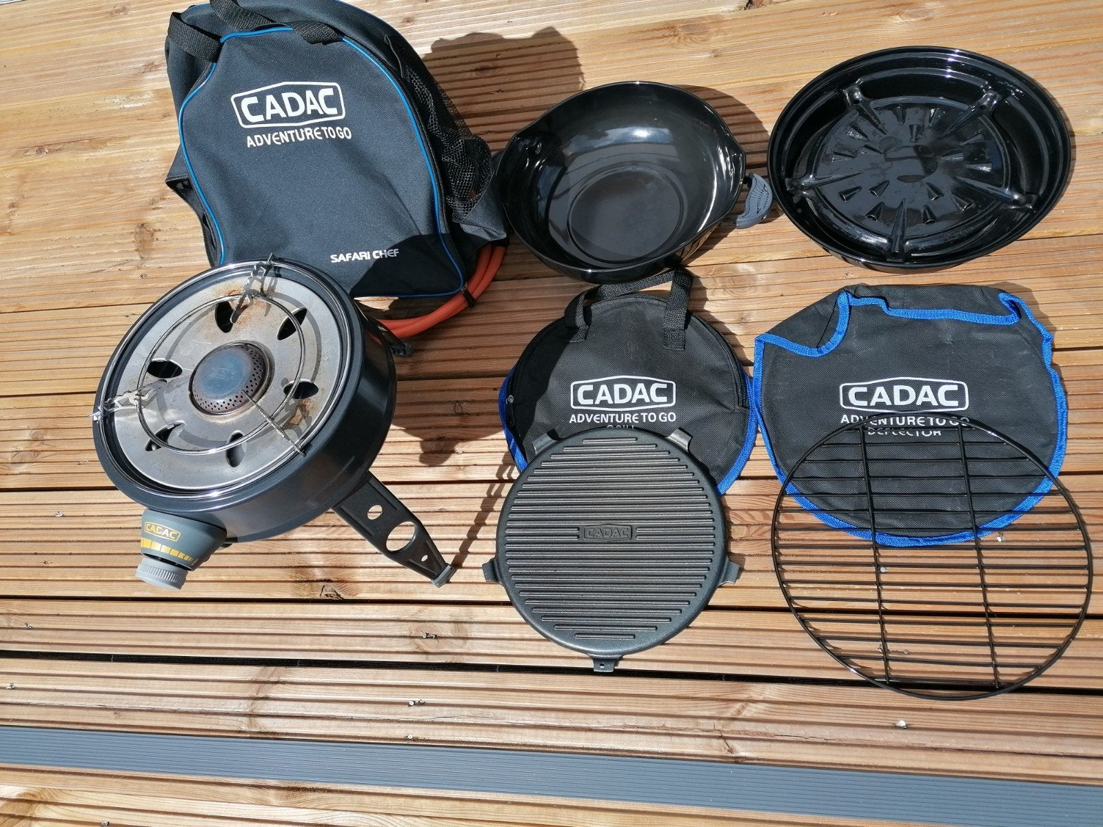 Cadac Safari Chef 2 BBQ met accessoires, Ophalen