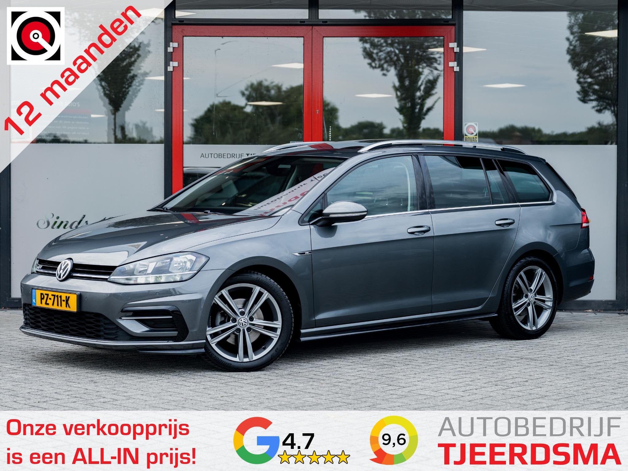 Volkswagen Golf Variant 1.5 TSI Highline R Line | Schuif/ Ka, Auto's, 12 maanden, 4 cilinders, Origineel Nederlands, 690 kg