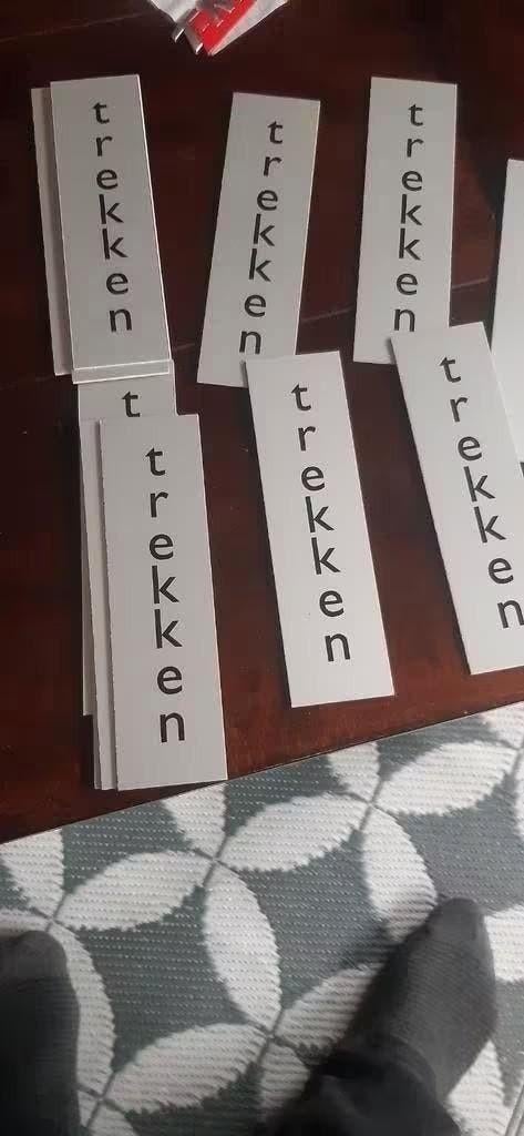Deurbordjes trekken, Ophalen of Verzenden, Reclamebord