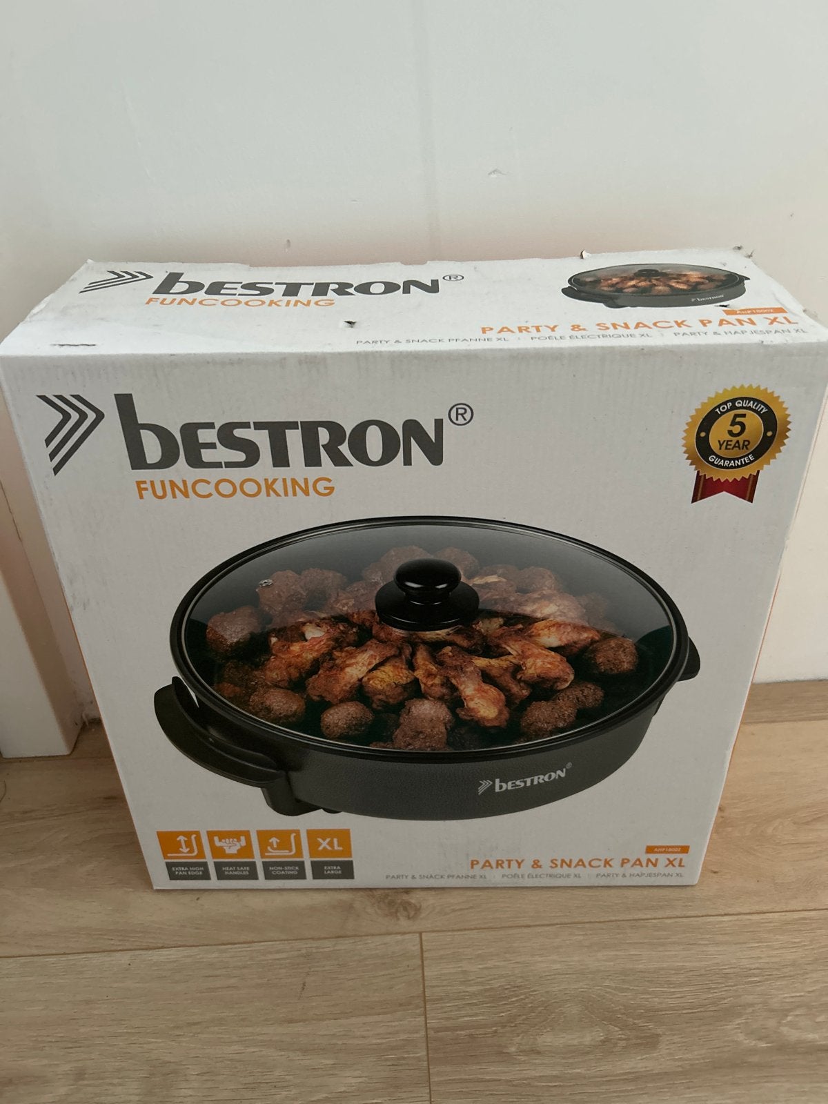 Bestron FunCooking Party & Snack Pan XL - Nieuw in doos, Ophalen of Verzenden, Nieuw