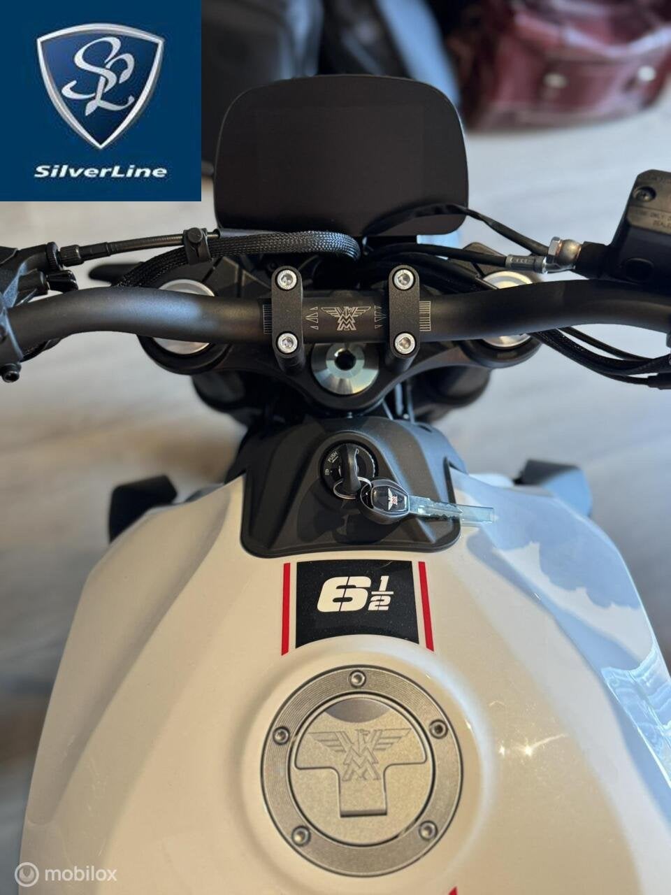 Moto Morini SEIEMMEZZO 650 STR nieuwste model SUPERSTUNT!, Motoren, Motoren | Overige merken, 649 cc, Bedrijf, Meer dan 35 kW