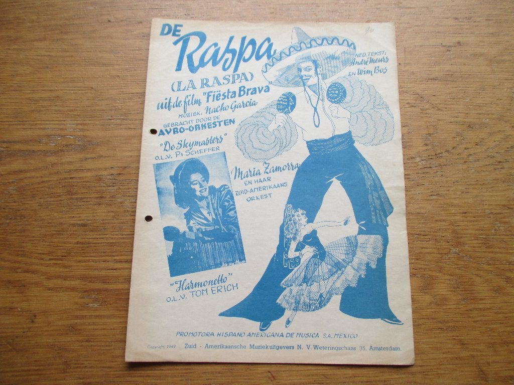 DE RASPA / LA RASPA, Zang, Gebruikt, Ophalen of Verzenden, Artiest of Componist