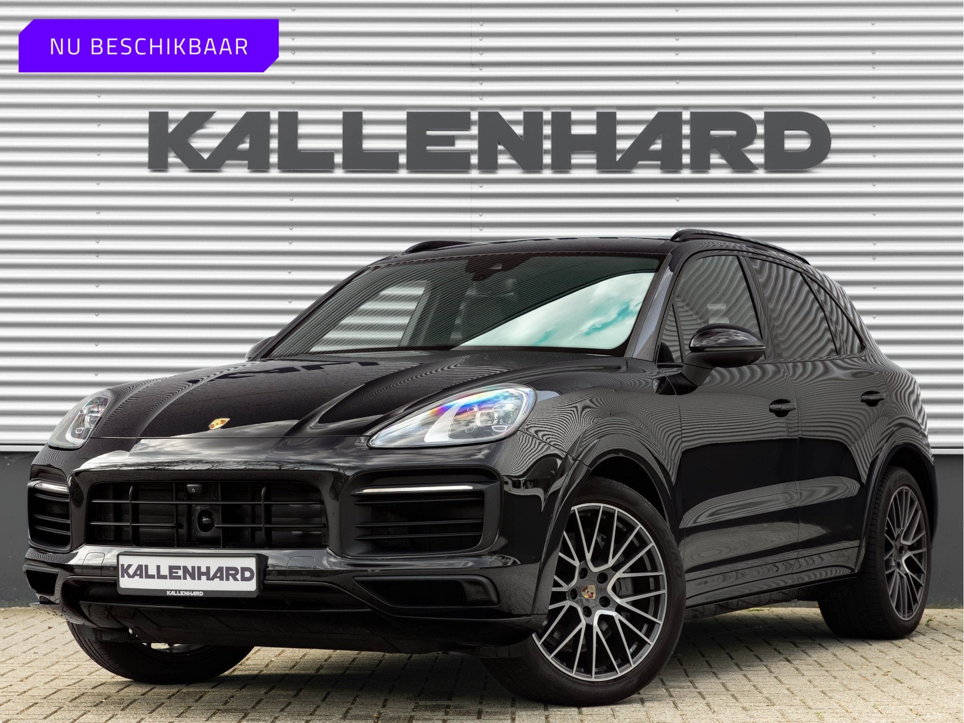 Porsche Cayenne 2.9 S - 1-Hand - 45.667km - Luchtvering - Ac, Gebruikt, 138 €/maand, Zwart, Bedrijf