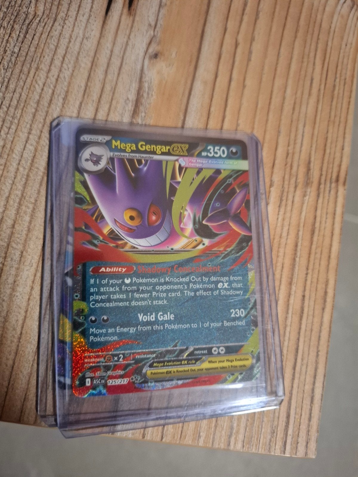 Mega Gengar ex asc 125, Ophalen of Verzenden