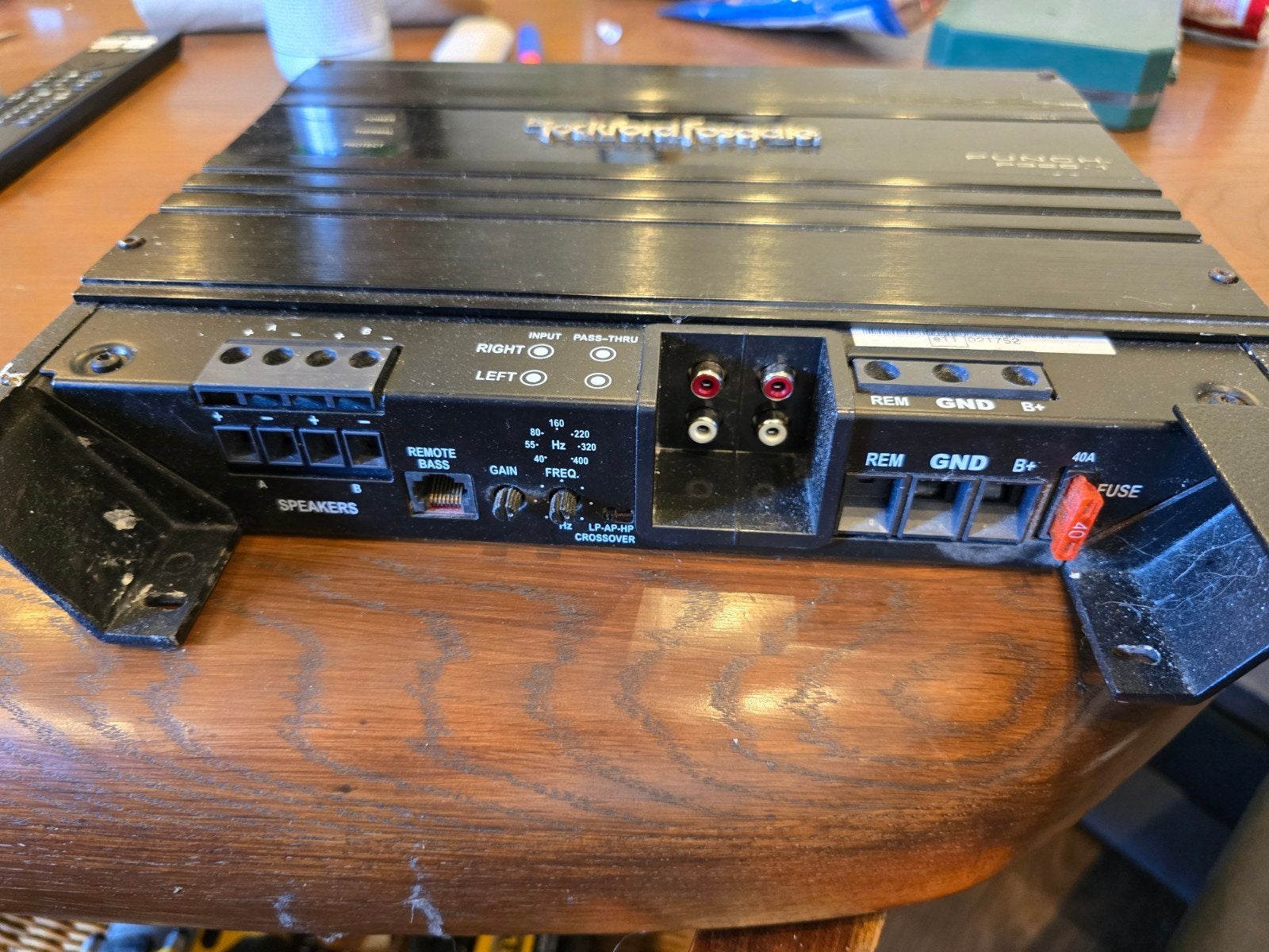 Rockford Fosgate Punch P300-1 Versterker, Auto diversen, Ophalen of Verzenden