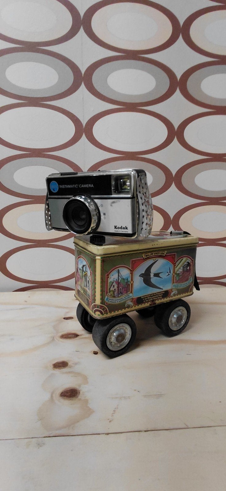 Robot hondje - upcycling - duurzaam - mancave, Ophalen of Verzenden, H, H, H