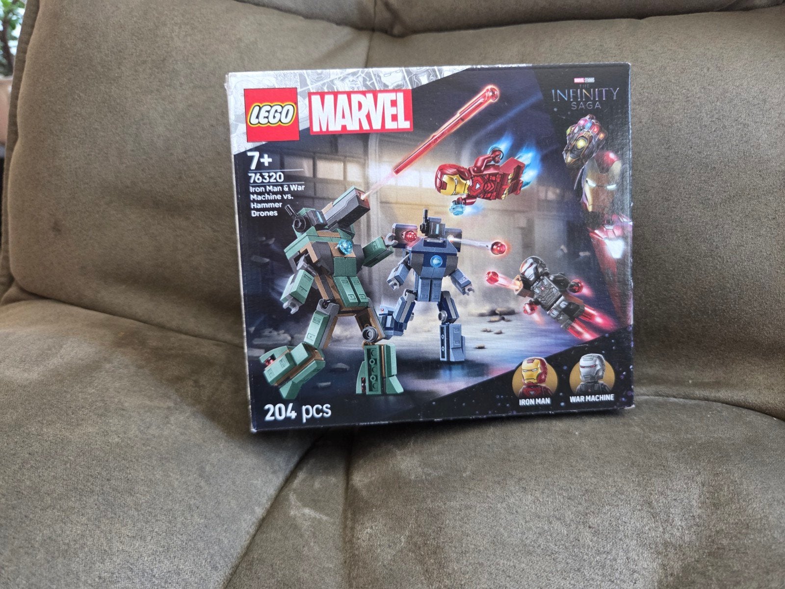 LEGO Marvel 76320 Iron Man & War Machine vs Hammer Drones, Ophalen of Verzenden, Nieuw, Complete set, Lego