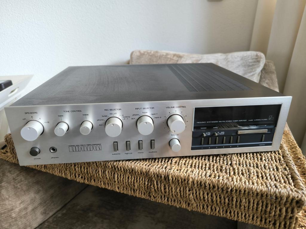 Luxman r2050 versterker/tuner, Ophalen of Verzenden, Minder dan 60 watt, Overige merken