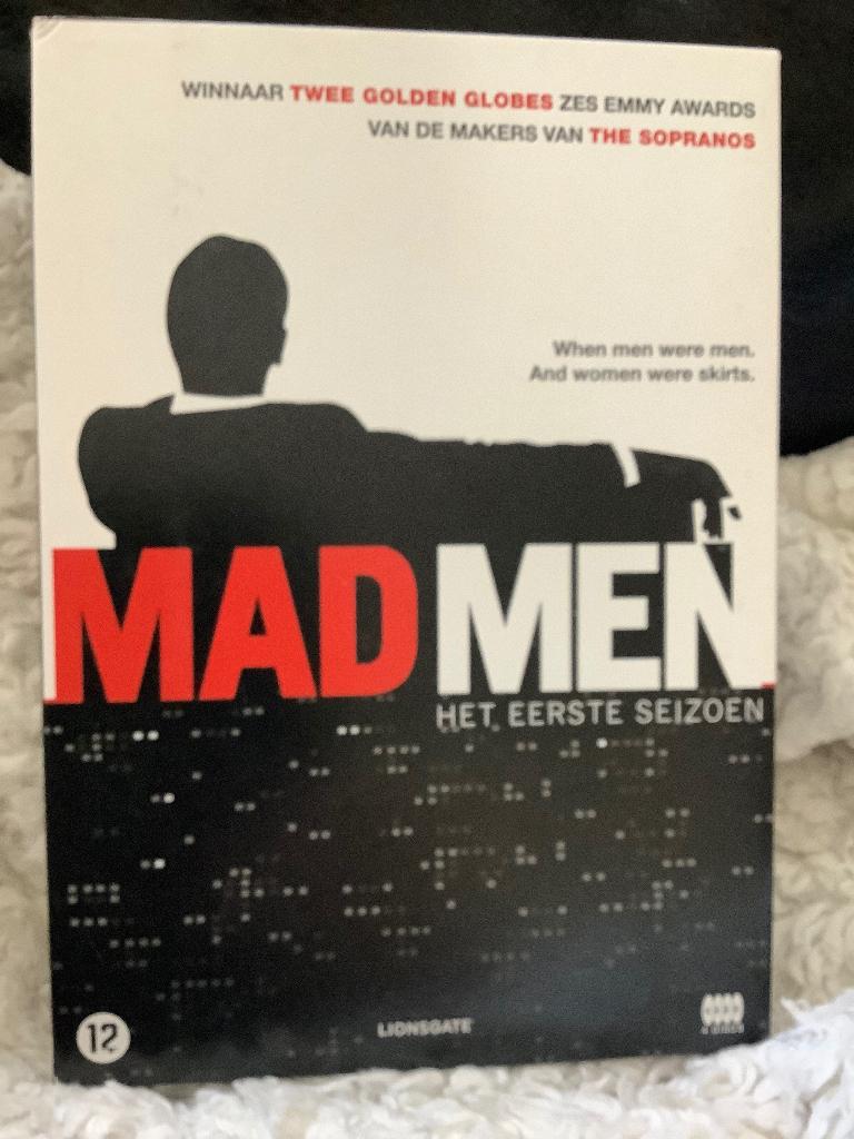 Mad Men eerste seizoen  dvd box, Cd's en Dvd's, Dvd's | Tv en Series, Vanaf 12 jaar, Ophalen of Verzenden, Zo goed als nieuw, Drama