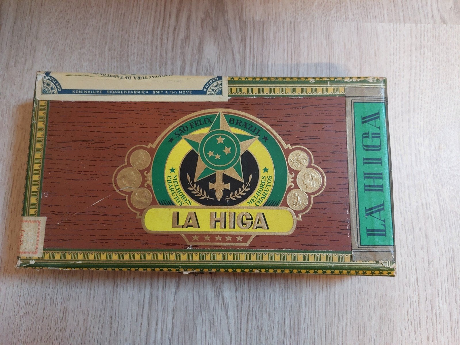 La higa sigarendoos, Ophalen of Verzenden